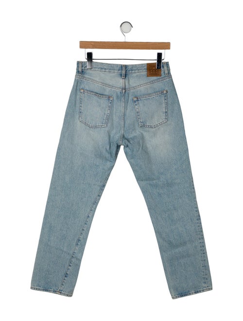 RE/DONE High-Rise Straight Leg Jeans