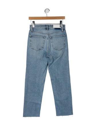 RE/DONE Mid-Rise Straight Leg Jeans