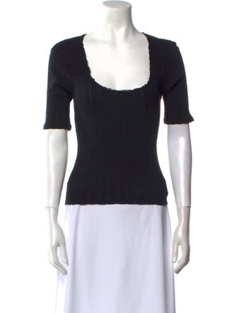 RE/DONE Scoop Neck Short Sleeve T-Shirt