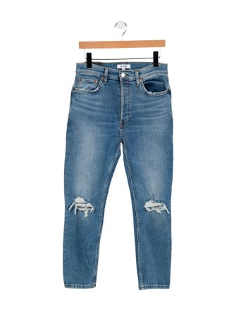 RE/DONE High-Rise Skinny Leg Jeans