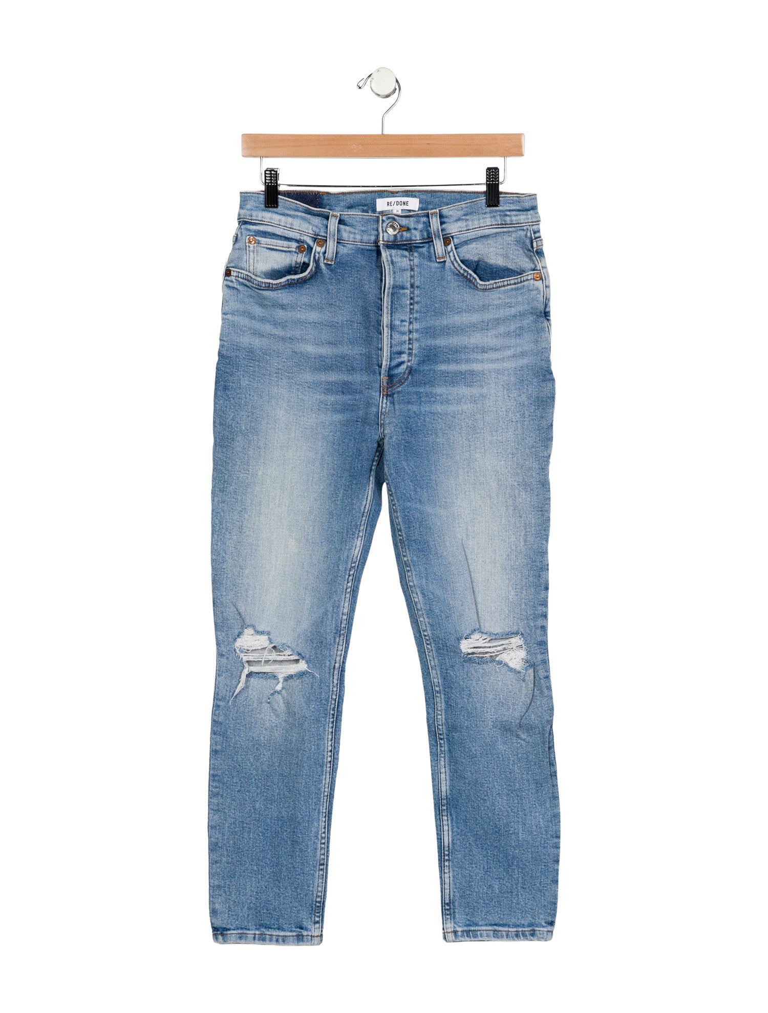 RE/DONE High-Rise Skinny Leg Jeans