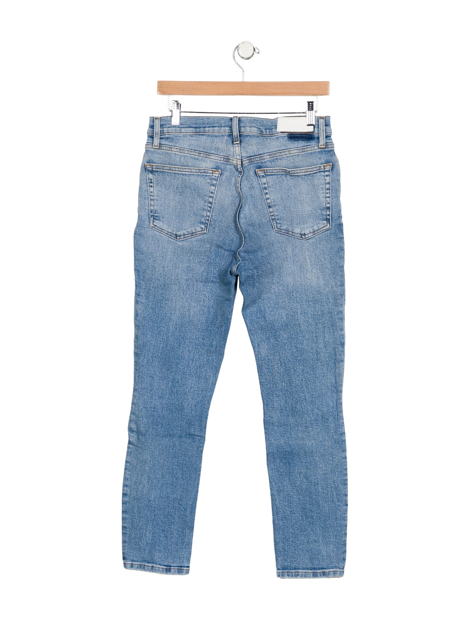 RE/DONE High-Rise Skinny Leg Jeans