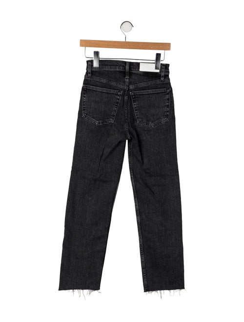 RE/DONE High-Rise Straight Leg Jeans