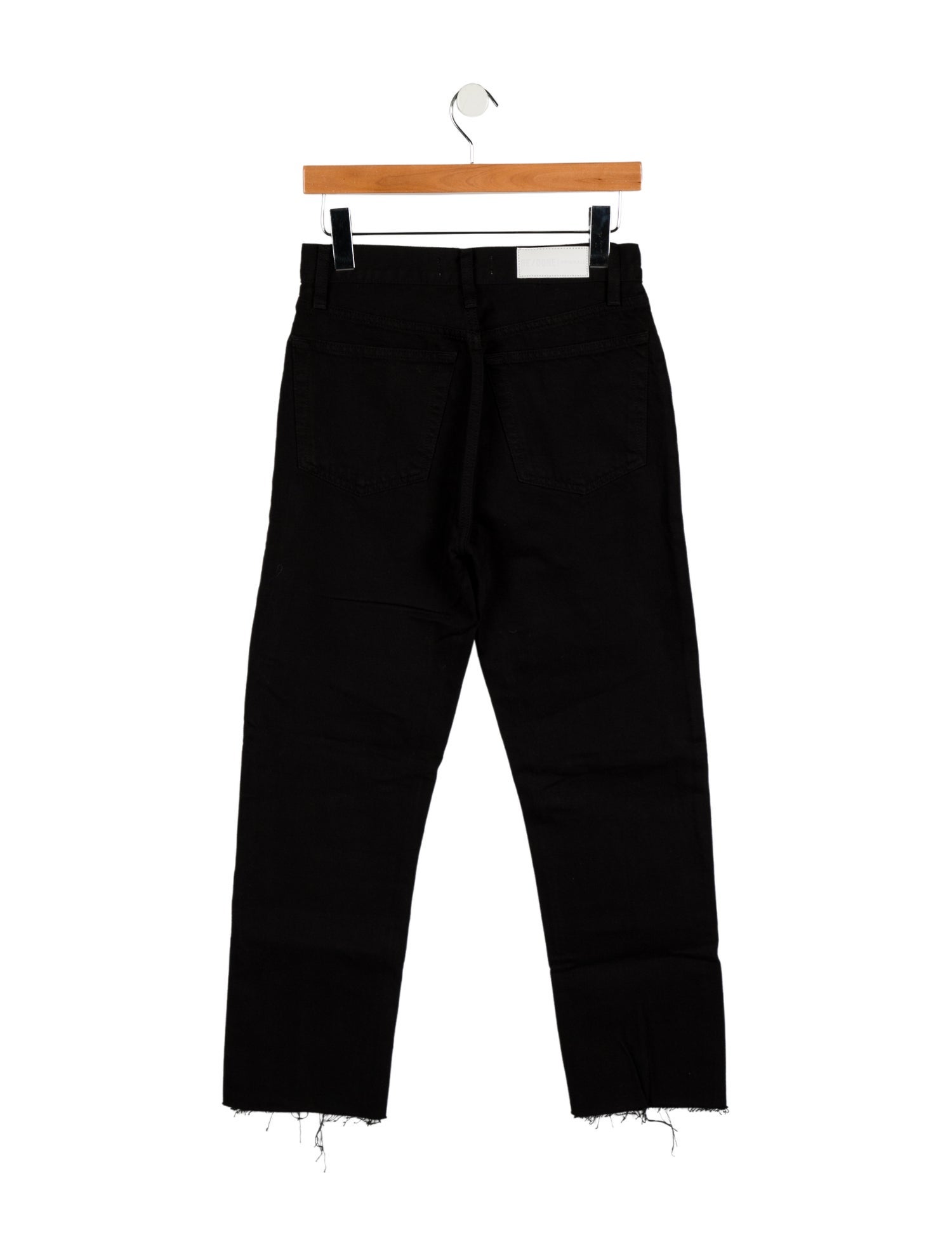 RE/DONE High-Rise Straight Leg Jeans