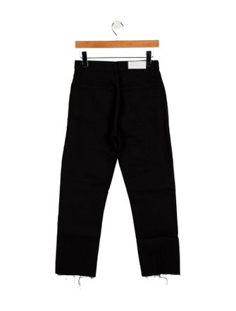 RE/DONE High-Rise Straight Leg Jeans