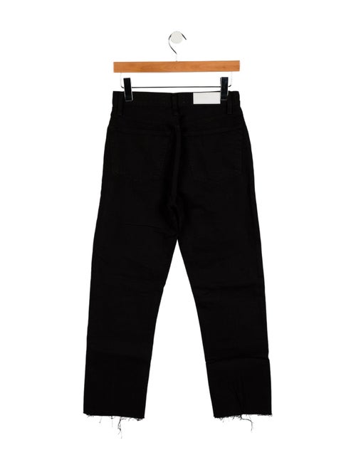 RE/DONE High-Rise Straight Leg Jeans