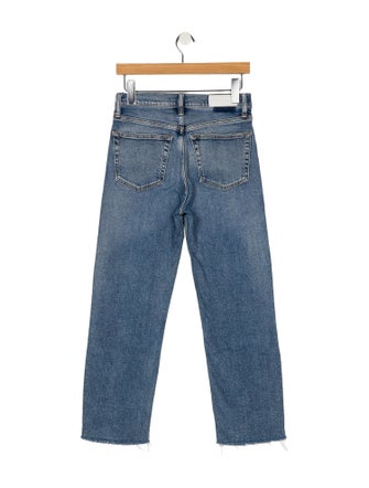 RE/DONE Mid-Rise Straight Leg Jeans