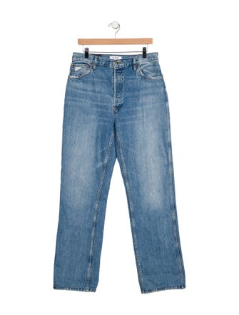 RE/DONE High-Rise Wide Leg Jeans