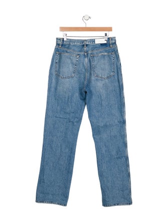 RE/DONE High-Rise Wide Leg Jeans