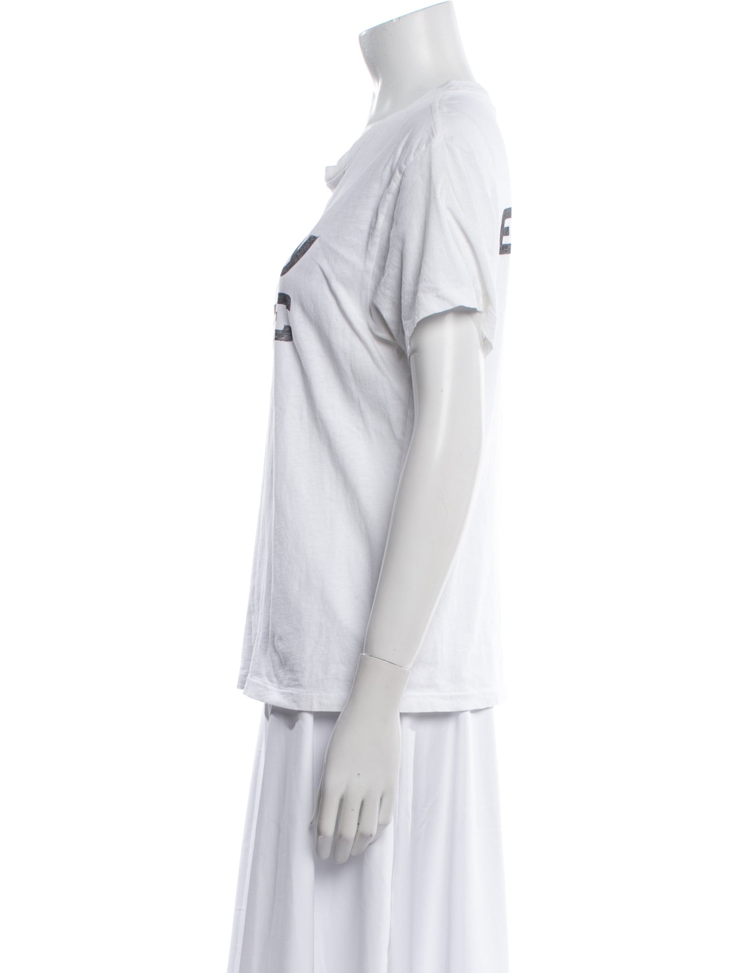 RE/DONE Graphic Print Crew Neck T-Shirt