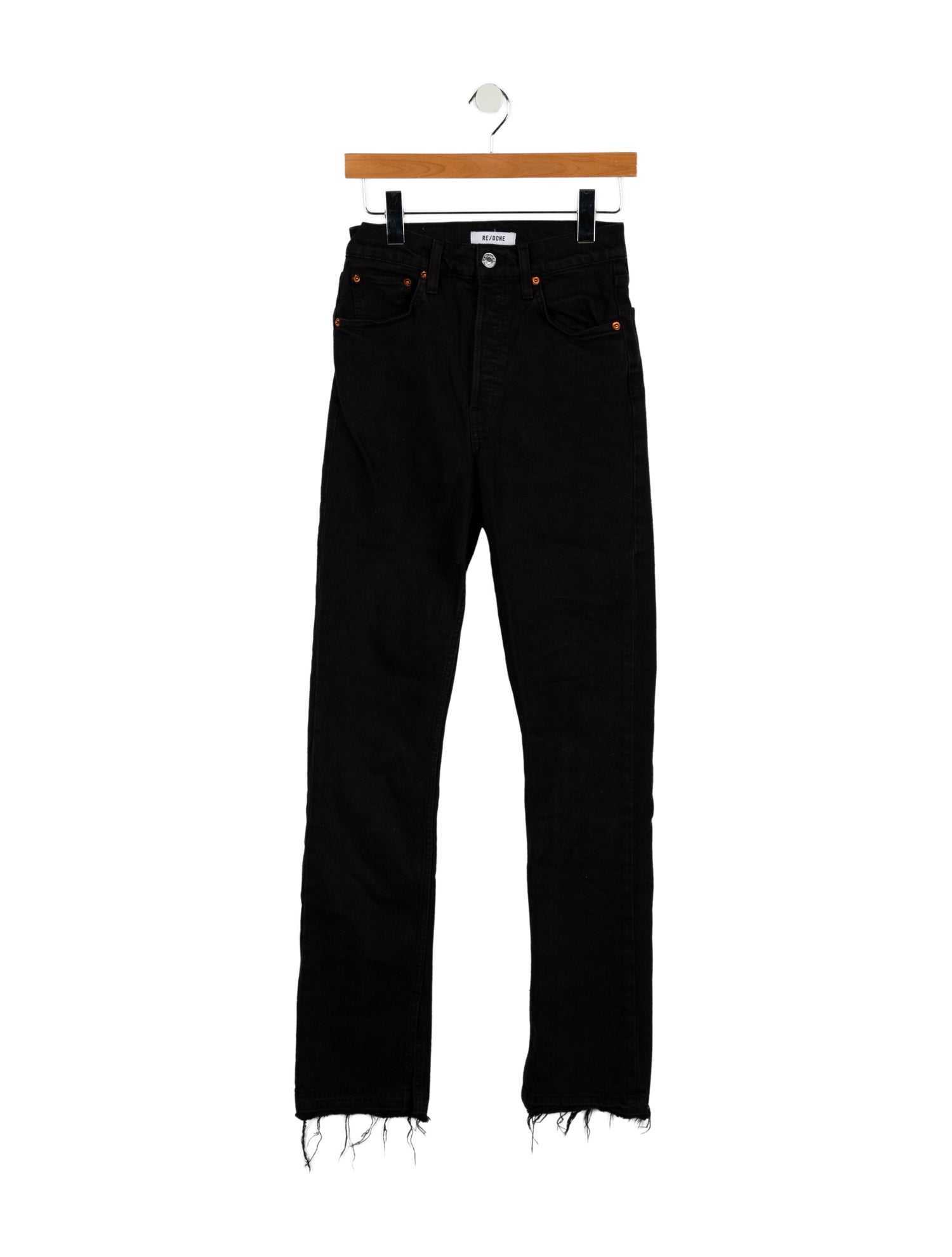 RE/DONE Mid-Rise Straight Leg Jeans