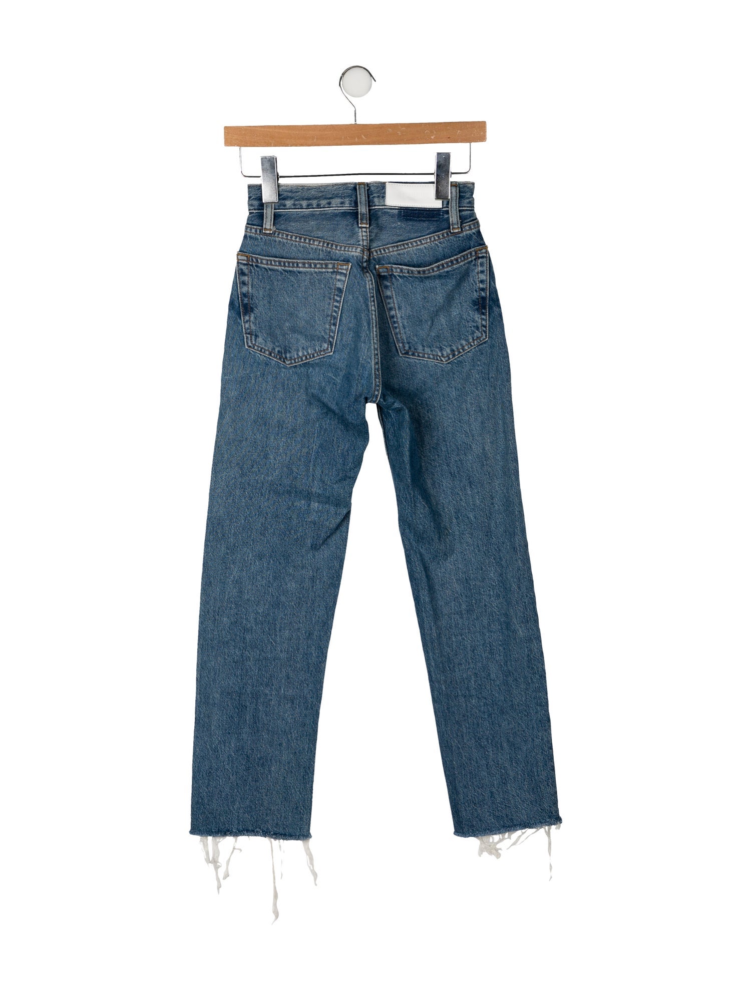 RE/DONE Mid-Rise Straight Leg Jeans