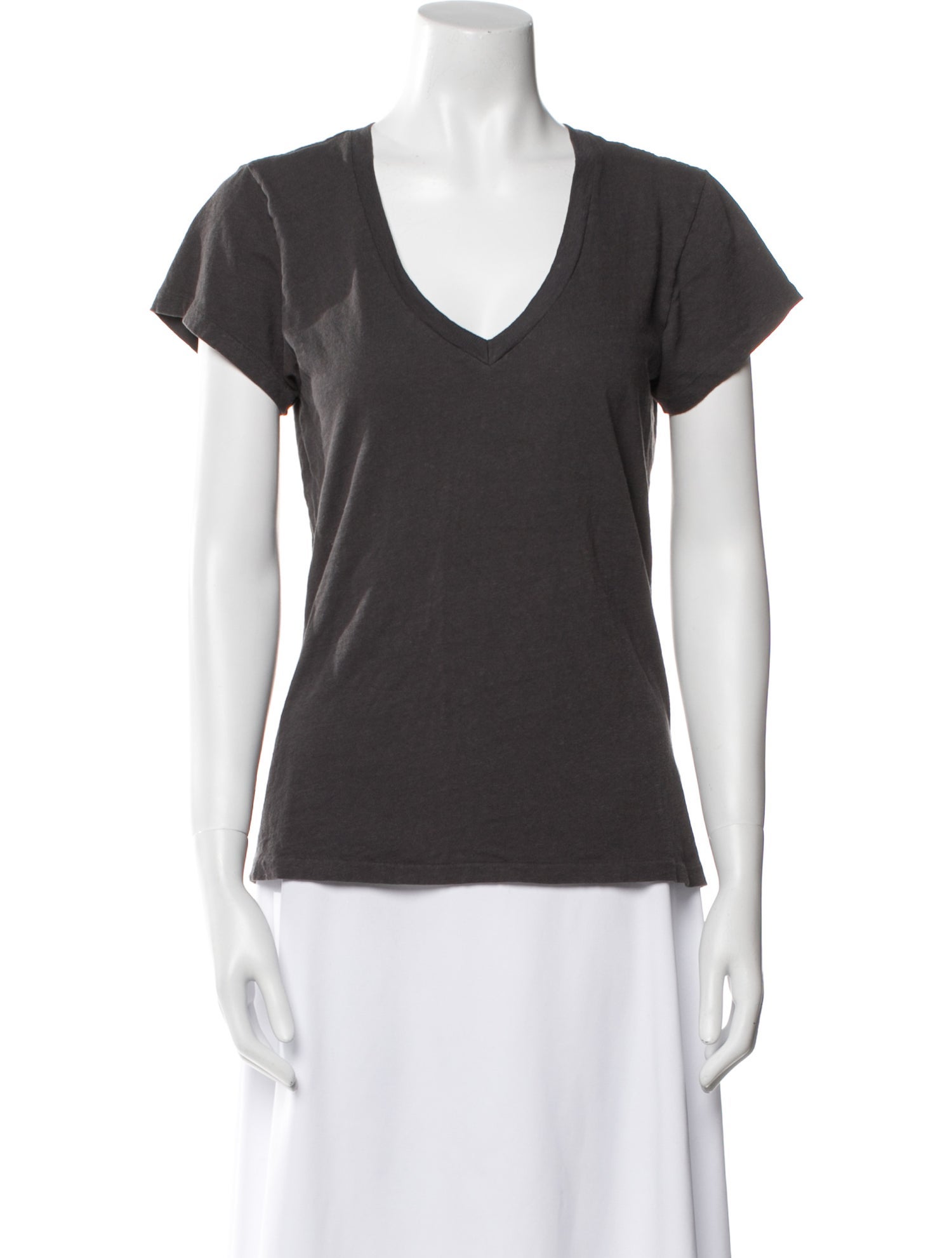 RE/DONE V-Neck Short Sleeve T-Shirt