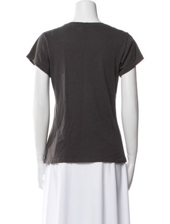 RE/DONE V-Neck Short Sleeve T-Shirt