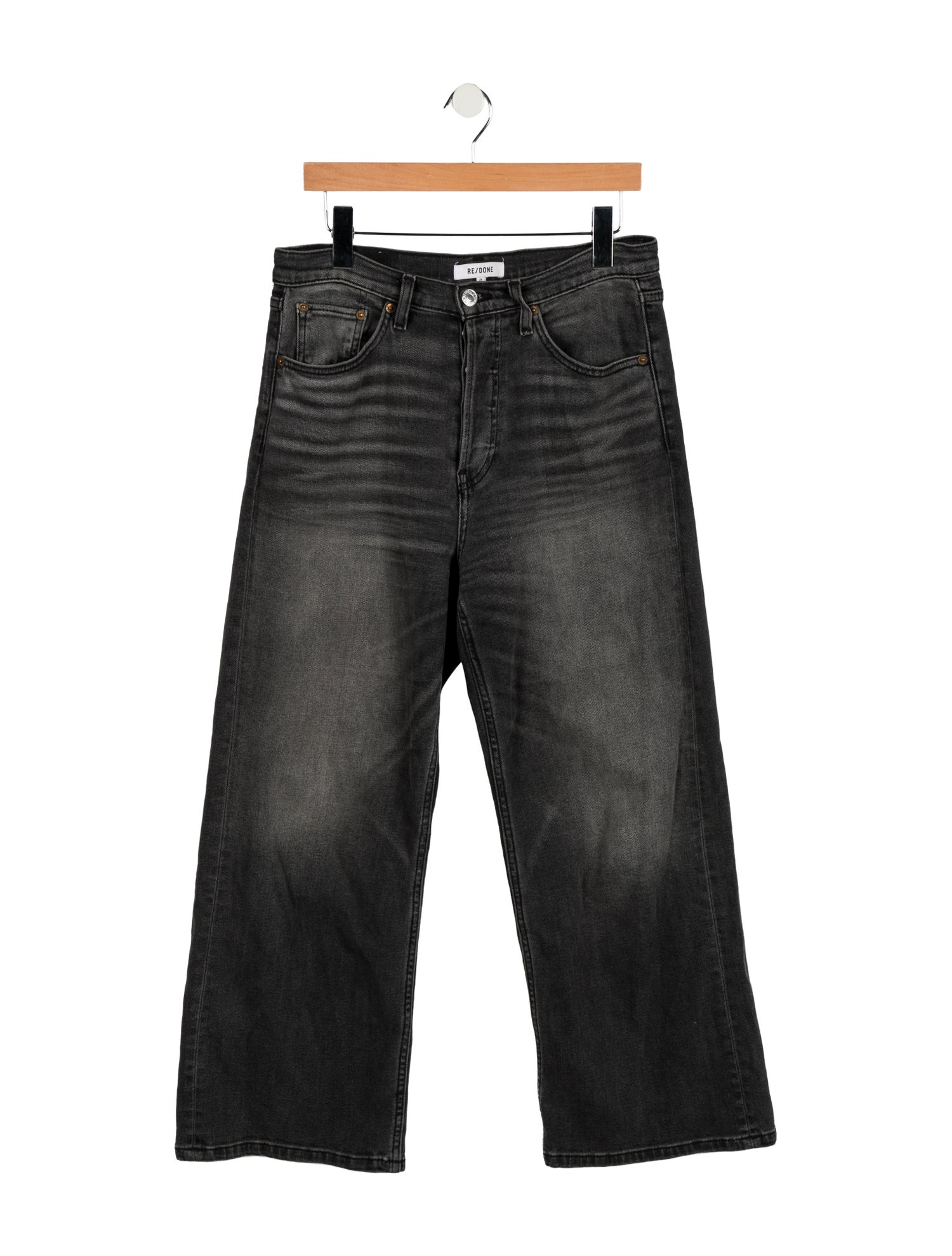 RE/DONE High-Rise Wide Leg Jeans
