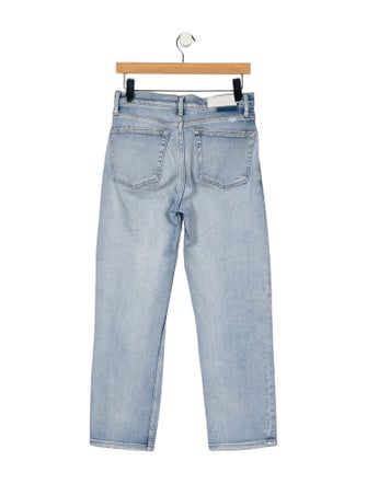 RE/DONE Mid-Rise Straight Leg Jeans