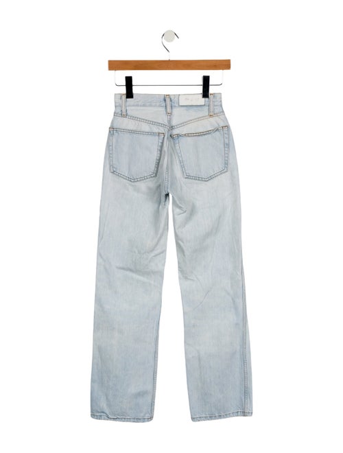 RE/DONE Mid-Rise Straight Leg Jeans
