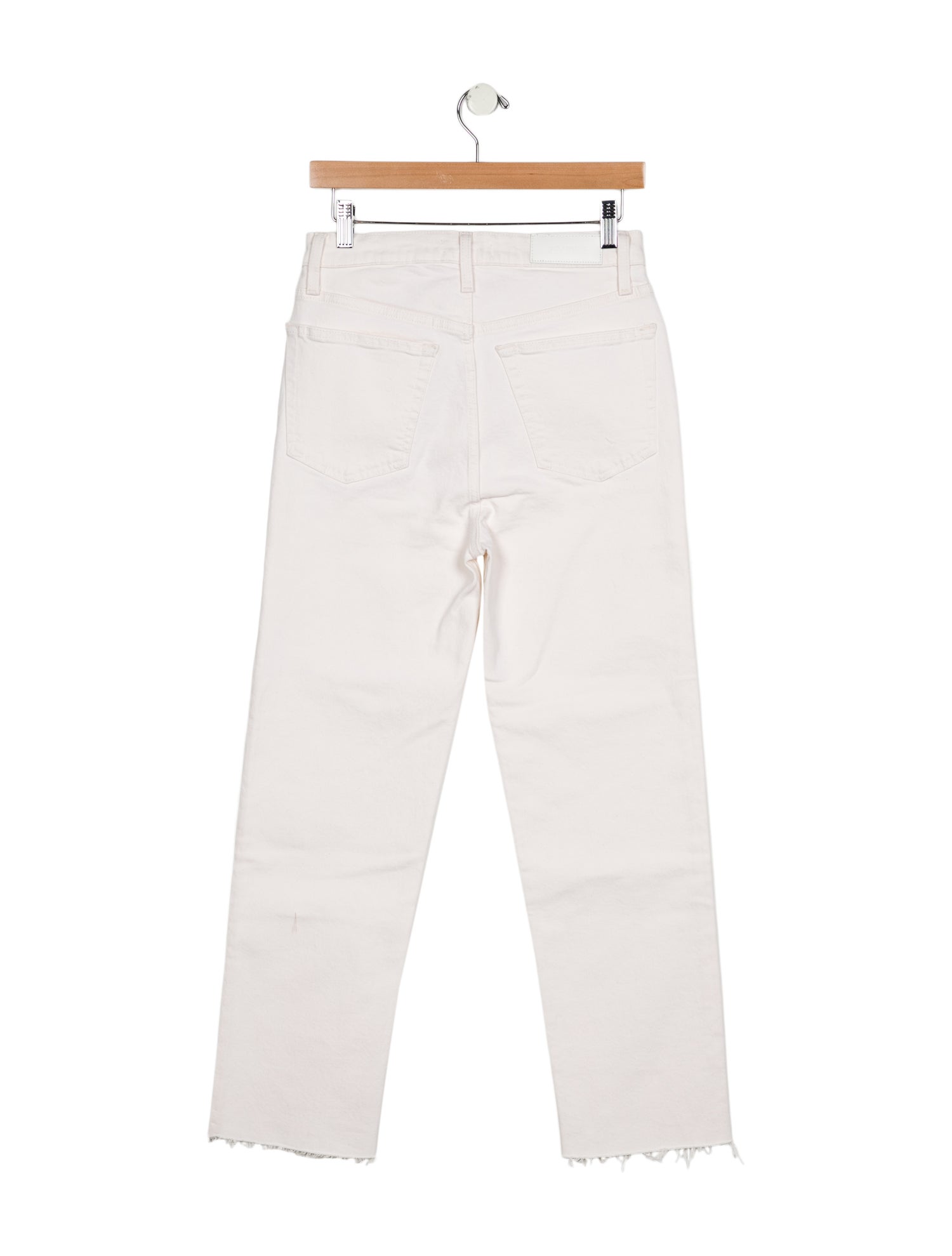 RE/DONE High-Rise Straight Leg Jeans