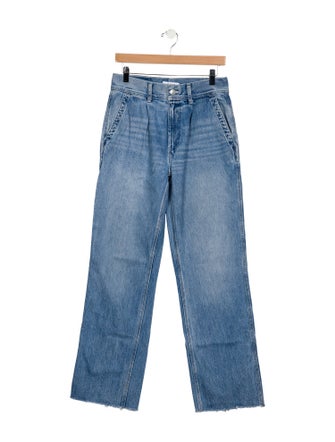 RE/DONE High-Rise Wide Leg Jeans