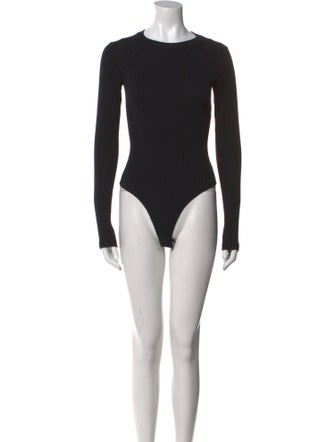 RE/DONE Crew Neck Long Sleeve Bodysuit