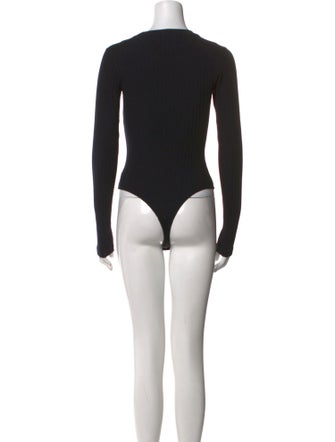 RE/DONE Crew Neck Long Sleeve Bodysuit