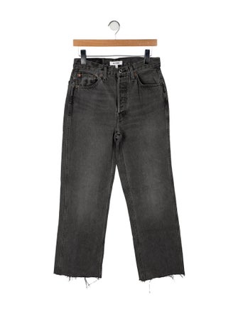 RE/DONE High-Rise Wide Leg Jeans