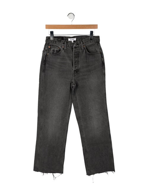 RE/DONE High-Rise Wide Leg Jeans