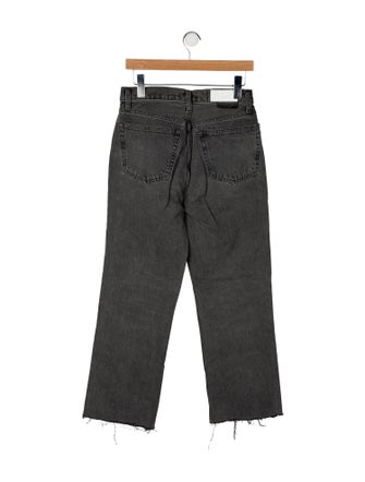 RE/DONE High-Rise Wide Leg Jeans