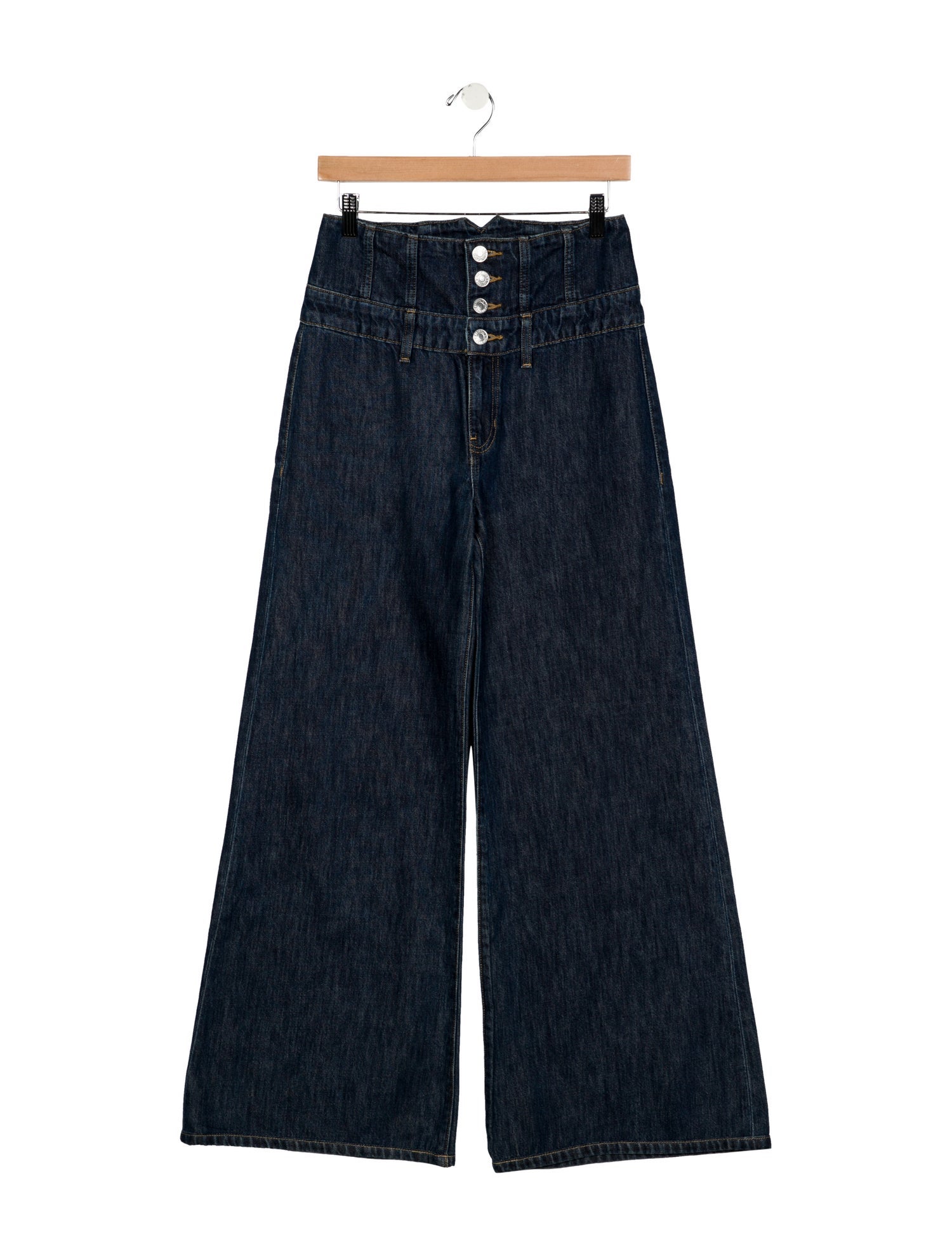 RE/DONE High-Rise Wide Leg Jeans