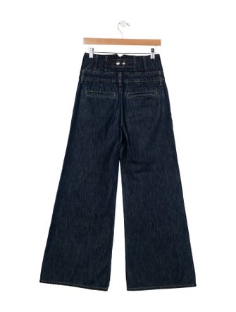 RE/DONE High-Rise Wide Leg Jeans