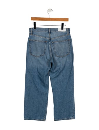 RE/DONE Mid-Rise Wide Leg Jeans