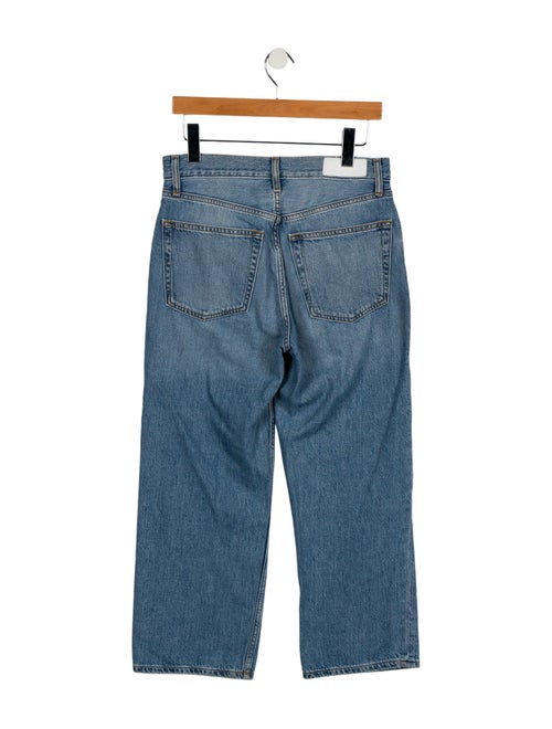 RE/DONE Mid-Rise Wide Leg Jeans