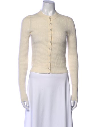 RE/DONE Wool Mock Neck Crop Top