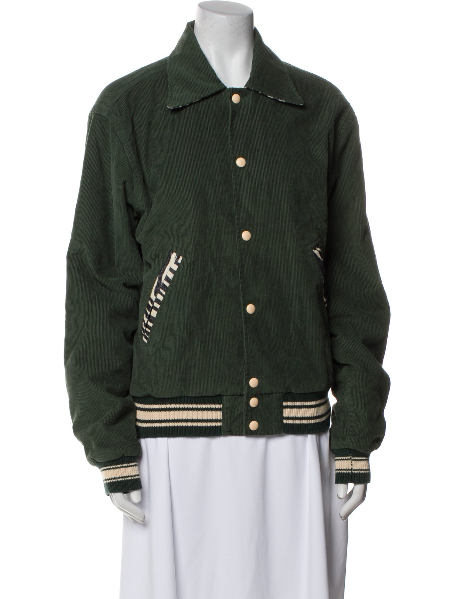 RE/DONE Colorblock Pattern Jacket