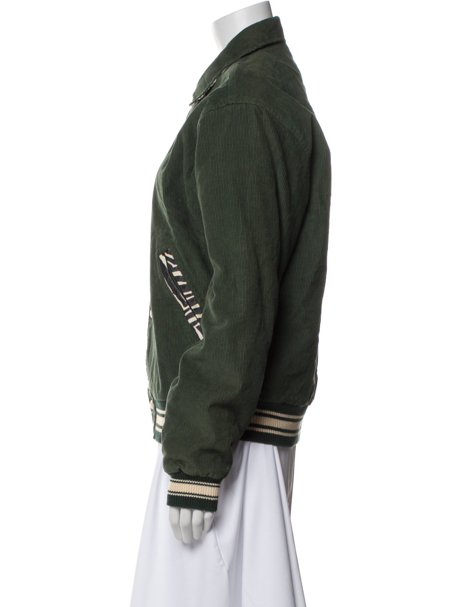 RE/DONE Colorblock Pattern Jacket