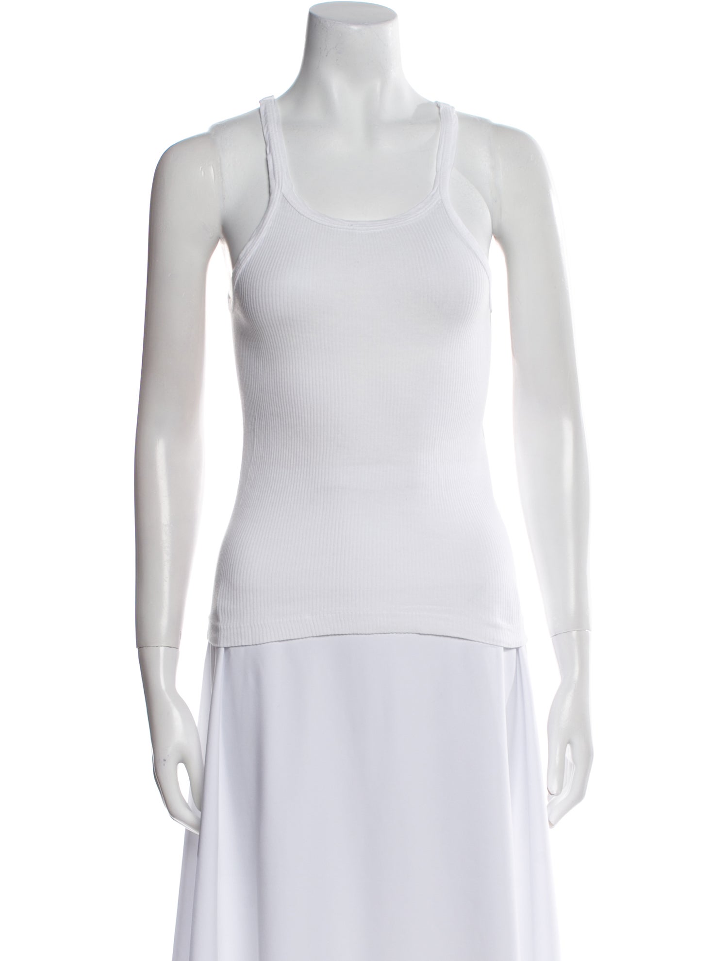 RE/DONE Scoop Neck Sleeveless Top