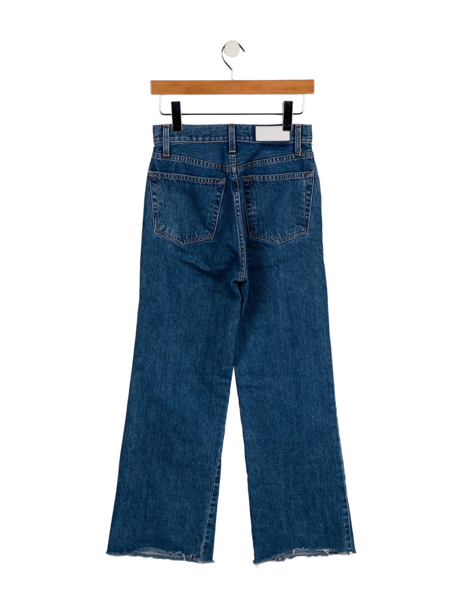 RE/DONE Mid-Rise Wide Leg Jeans