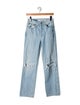 RE/DONE Mid-Rise Straight Leg Jeans
