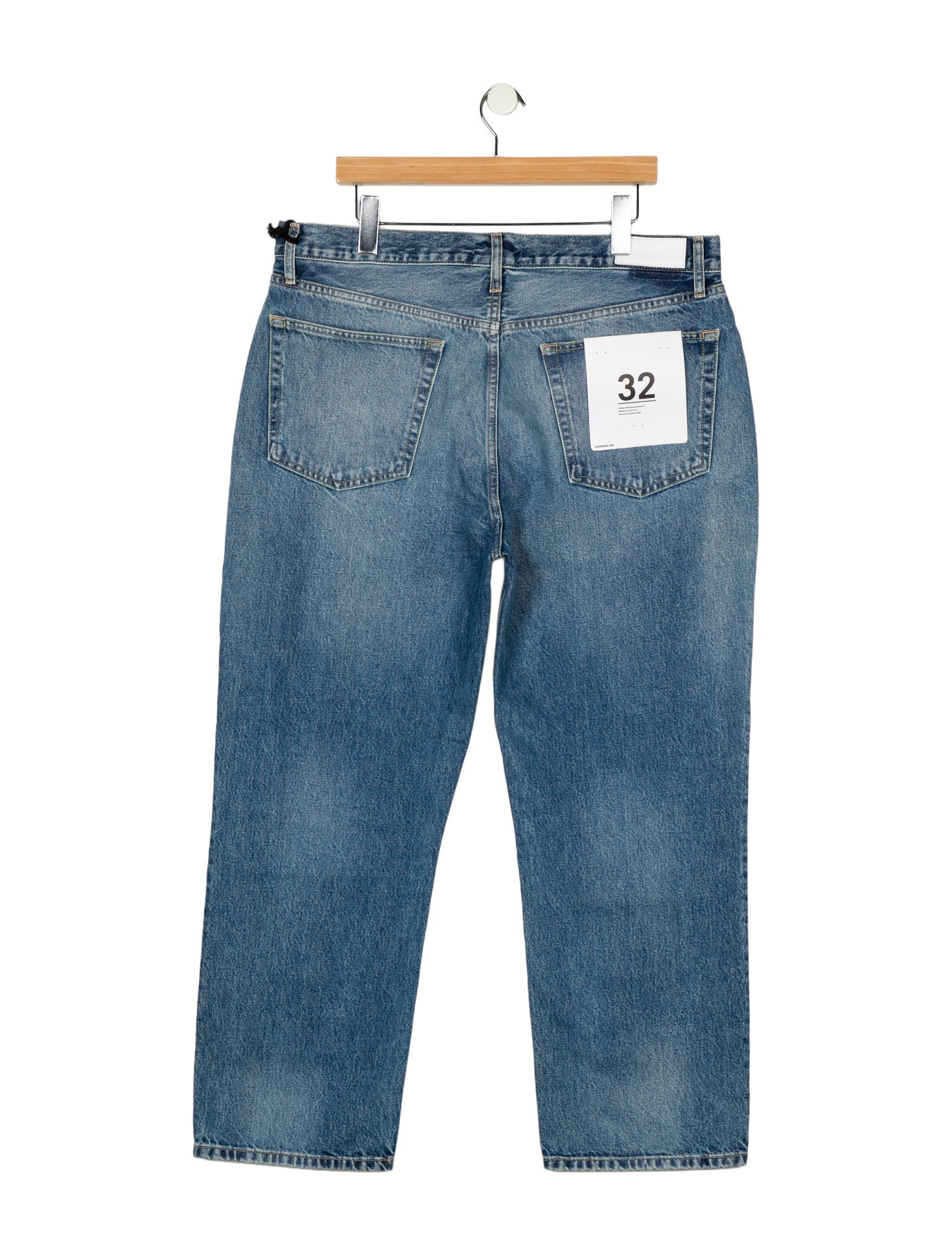 RE/DONE High-Rise Wide Leg Jeans w/ Tags