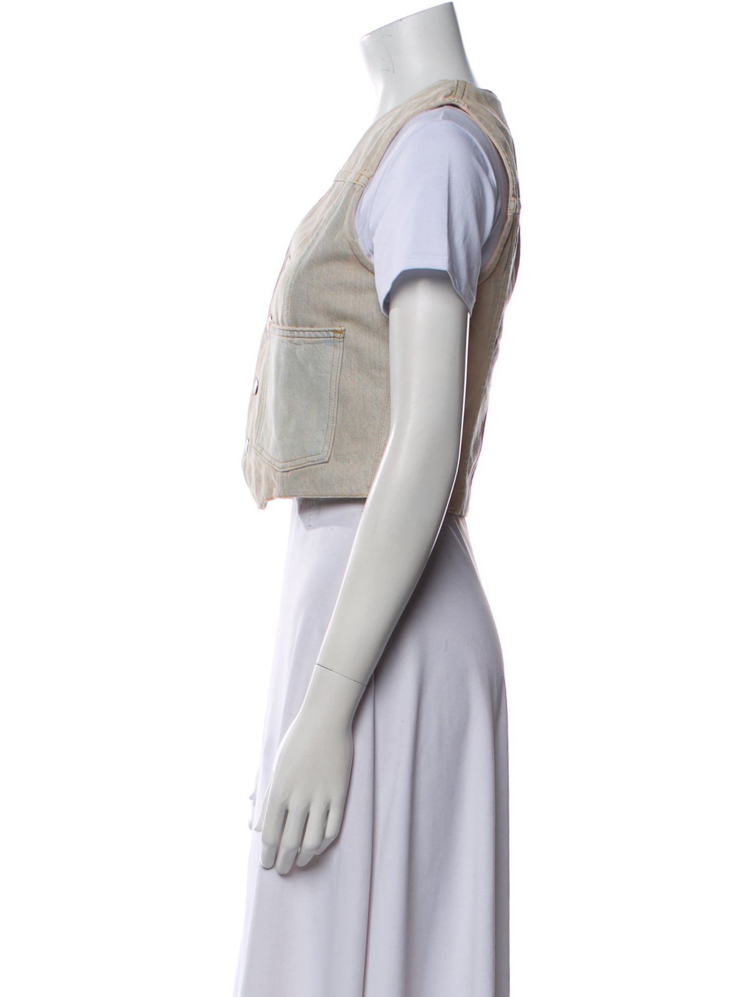 RE/DONE Striped Vest w/ Tags