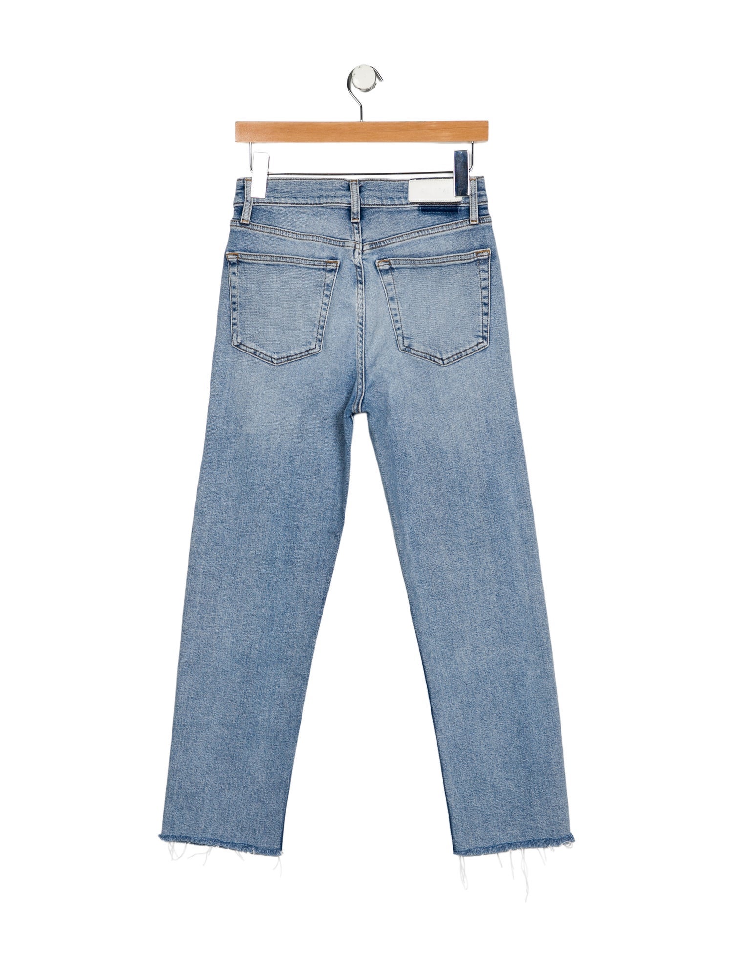 RE/DONE Mid-Rise Straight Leg Jeans