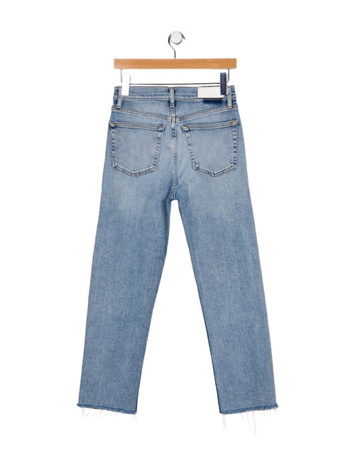RE/DONE Mid-Rise Straight Leg Jeans
