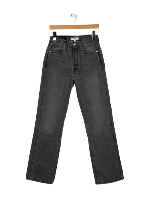 RE/DONE High-Rise Wide Leg Jeans