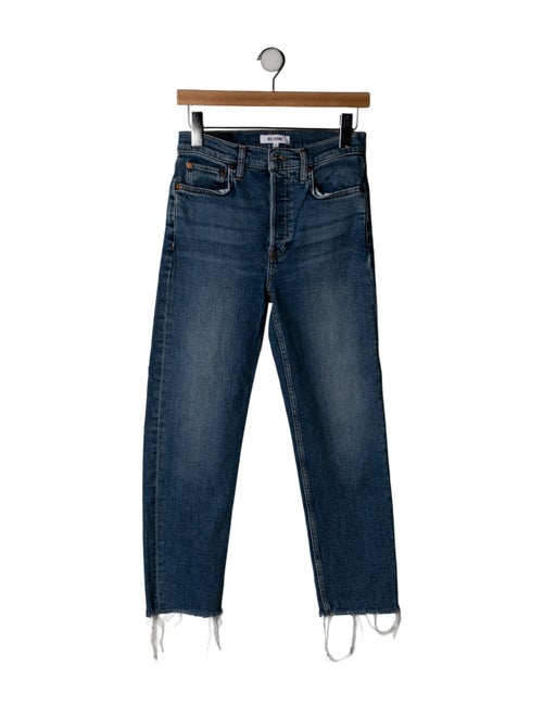 RE/DONE Mid-Rise Straight Leg Jeans