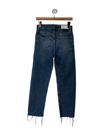 RE/DONE Mid-Rise Straight Leg Jeans