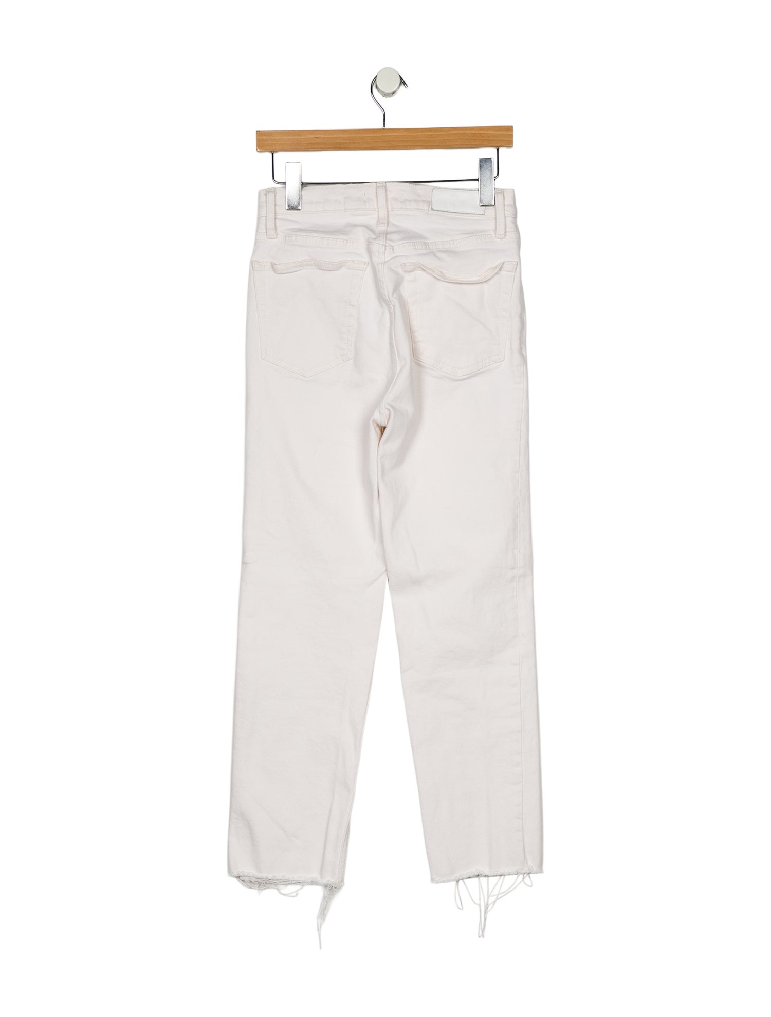 RE/DONE High-Rise Straight Leg Jeans