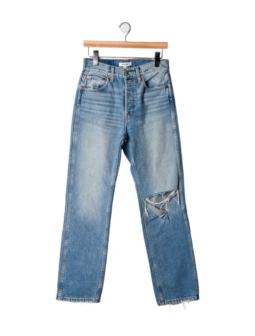 RE/DONE High-Rise Wide Leg Jeans