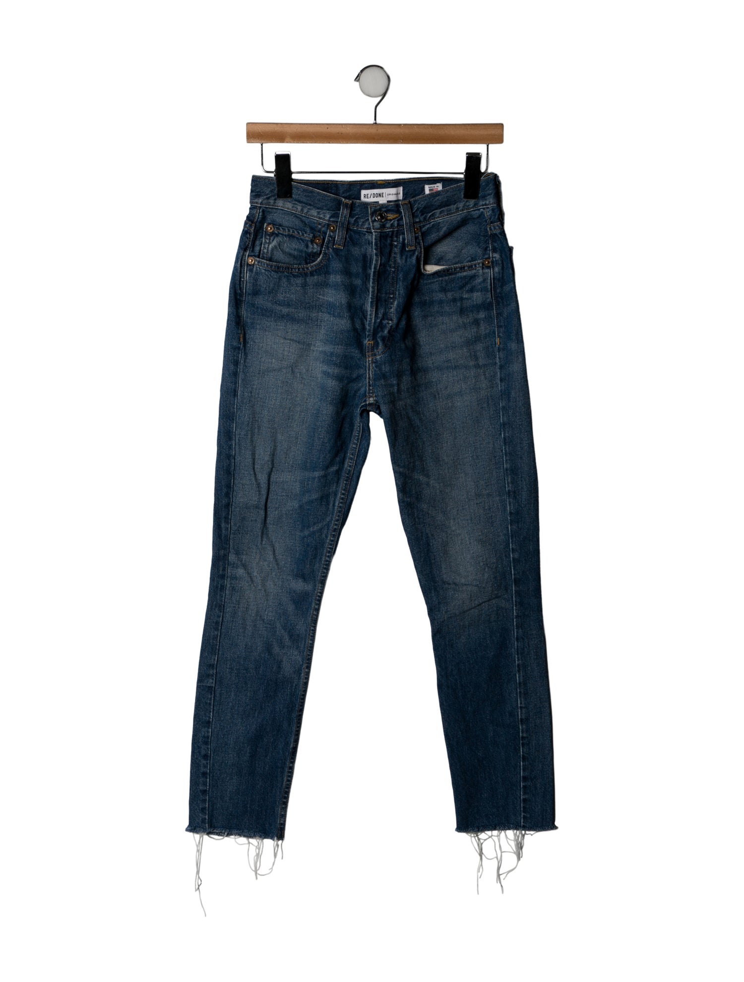 RE/DONE Mid-Rise Skinny Leg Jeans