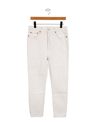 RE/DONE High-Rise Skinny Leg Jeans