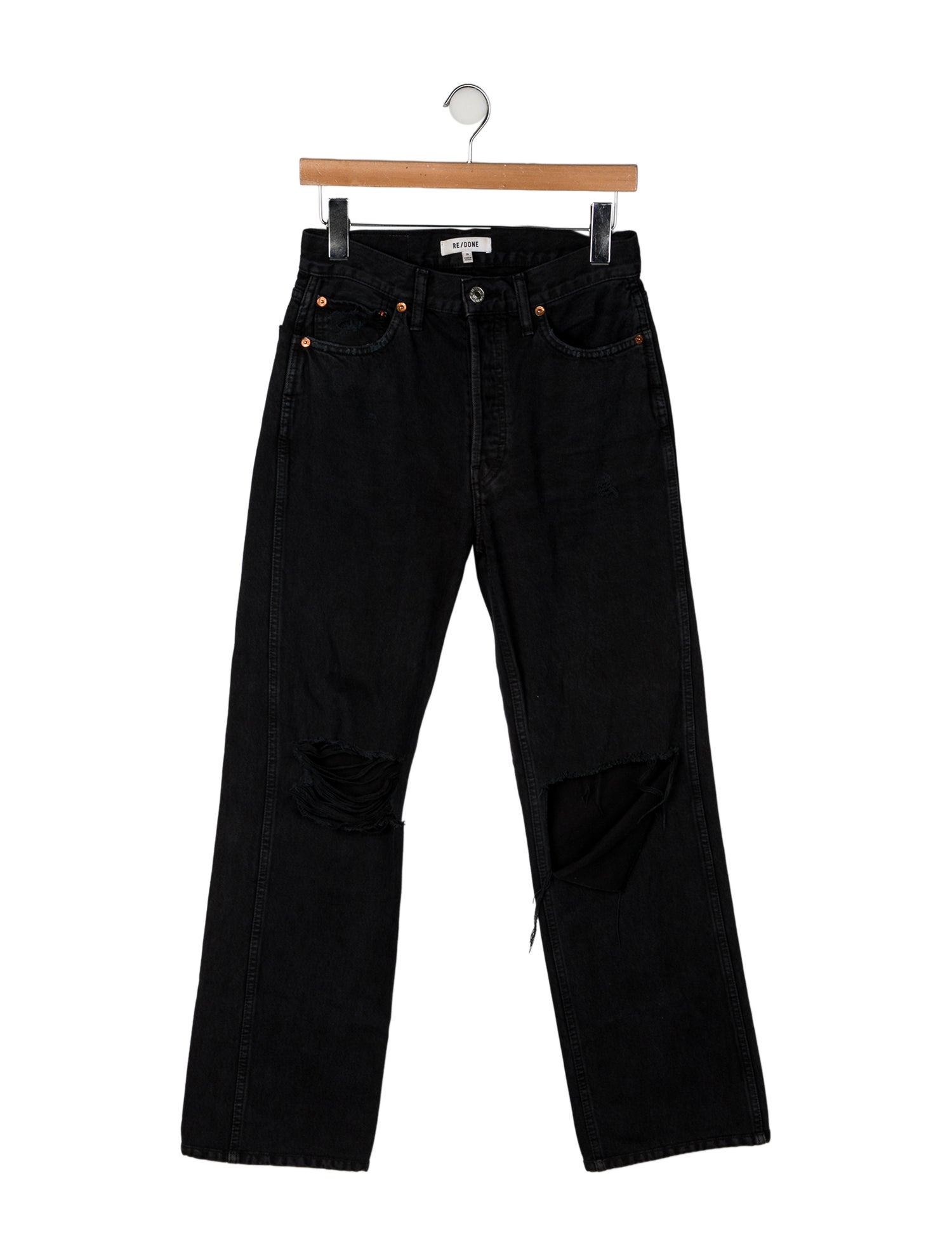 RE/DONE High-Rise Wide Leg Jeans